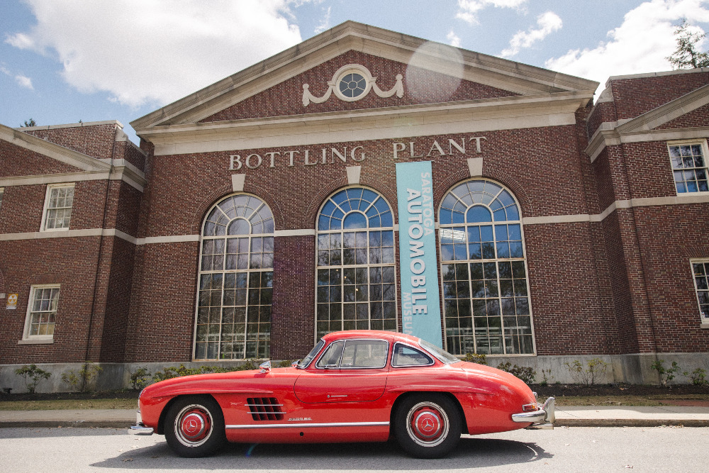 1955 Mercedes-Benz 300SL Gullwing front quarter view