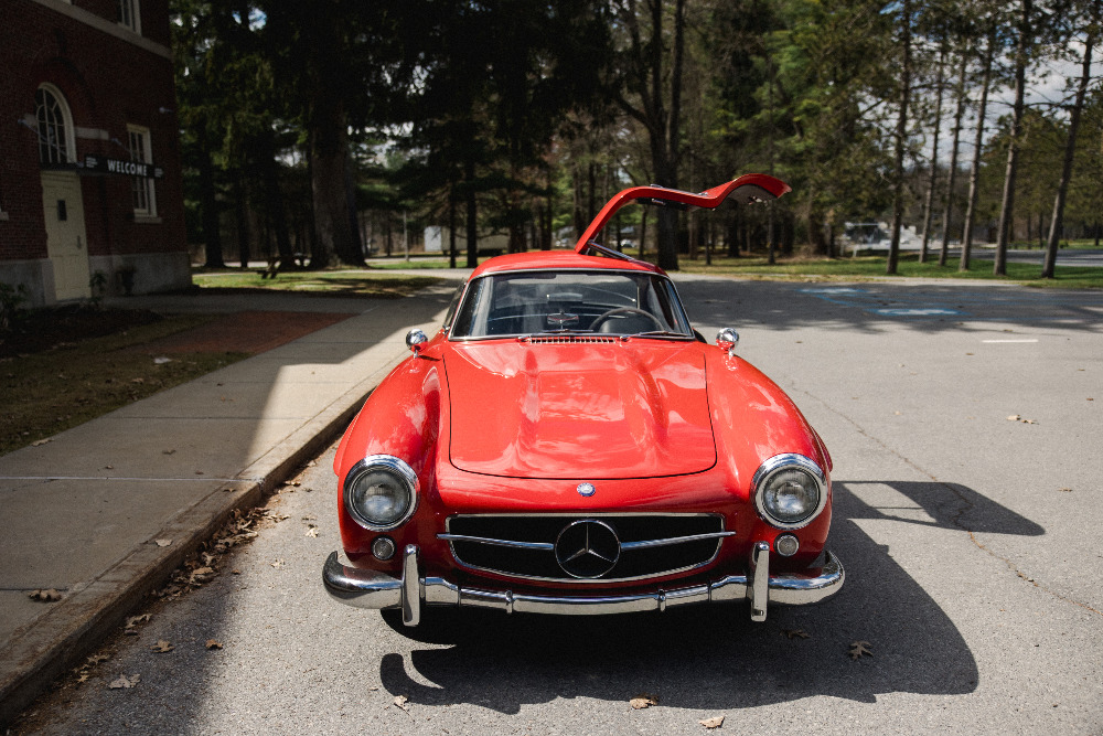 1955 Mercedes-Benz 300SL Gullwing detail shot