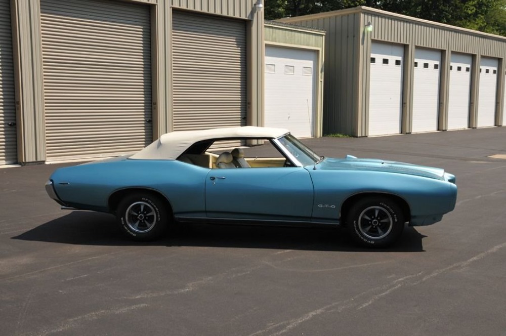 Lot 500F - 1969 Pontiac GTO Convertible | Saratoga Motorcar Auction