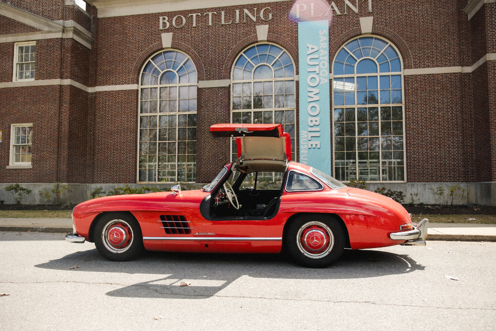 1955 Mercedes-Benz 300SL Gullwing with gullwing door open