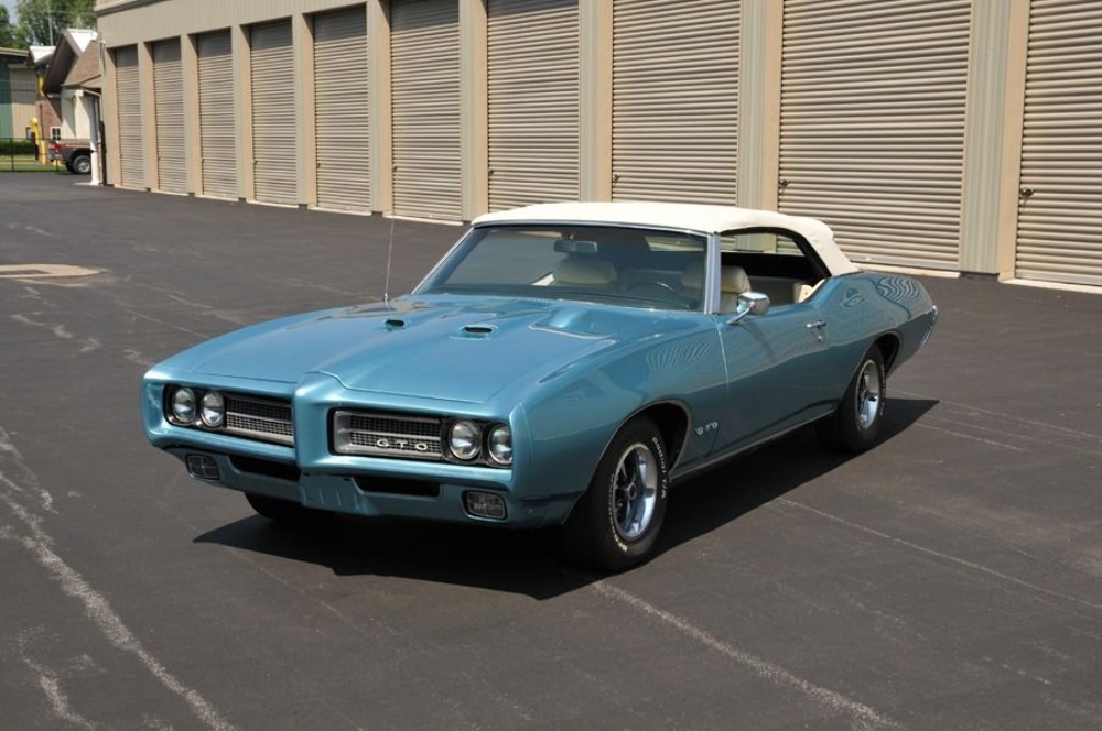 Lot 500F - 1969 Pontiac GTO Convertible | Saratoga Motorcar Auction